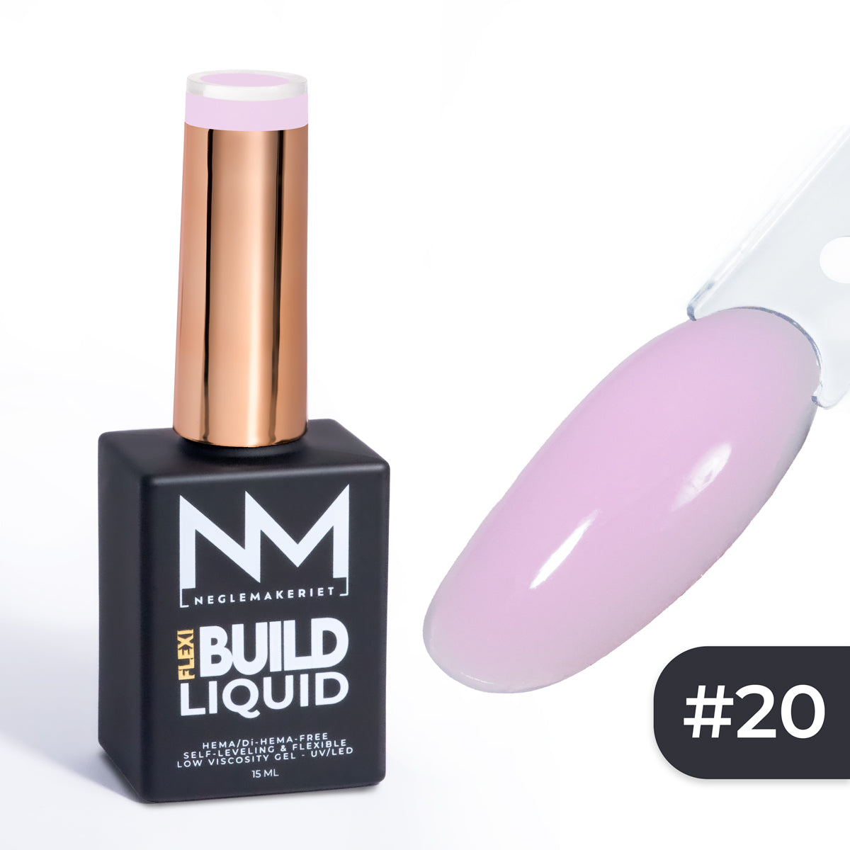 Neglemakeriet FLEXI Build Liquid #020
