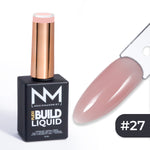 FLEXI Build Liquid - BIAB - Nydelig og naturlig, rosa nude, en farge som kler mange hudtoner. Dens gjennomskinnelighet gjør seg ekstra godt når du ønsker et ekstra naturlig resultat på korte negler, eller en semi-dekkende farge på lengere negler med større apex/tykkelse.