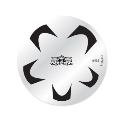 Konad Nail Art - Mønsterplate m86