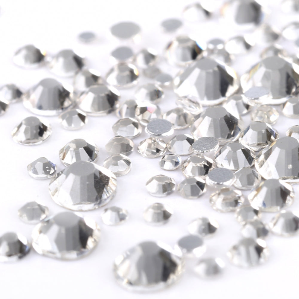 Mix Acrylic Rhinestone 08 - White