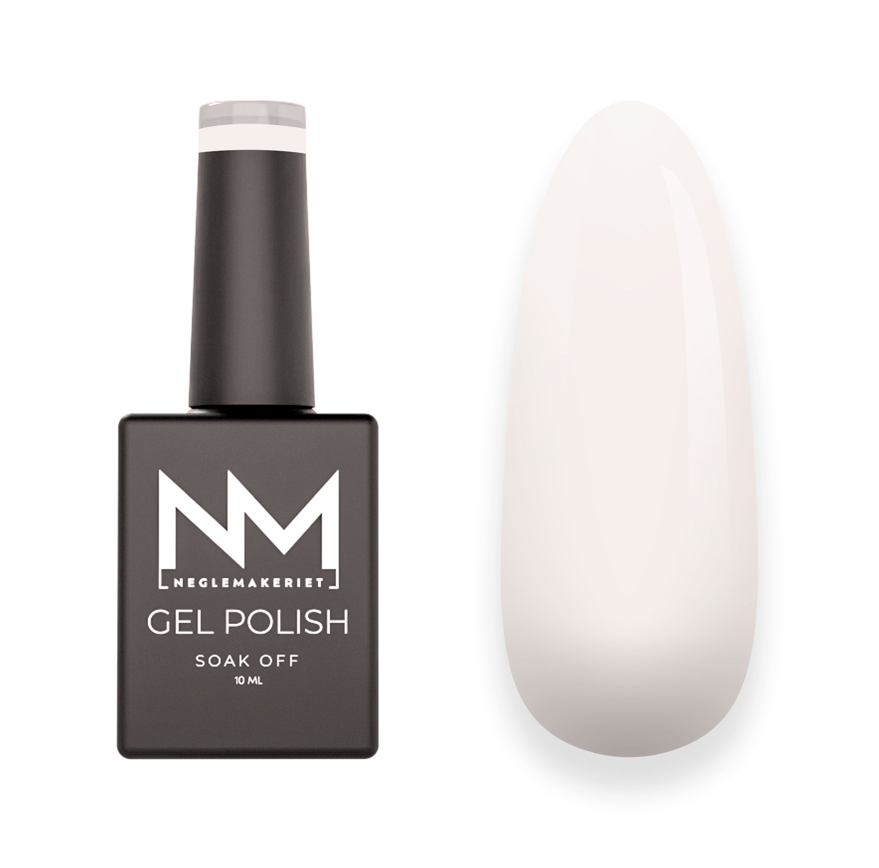 Neglemakeriet Gel Polish #072 TRIPOLI WHITE - 10 ML gelelakk