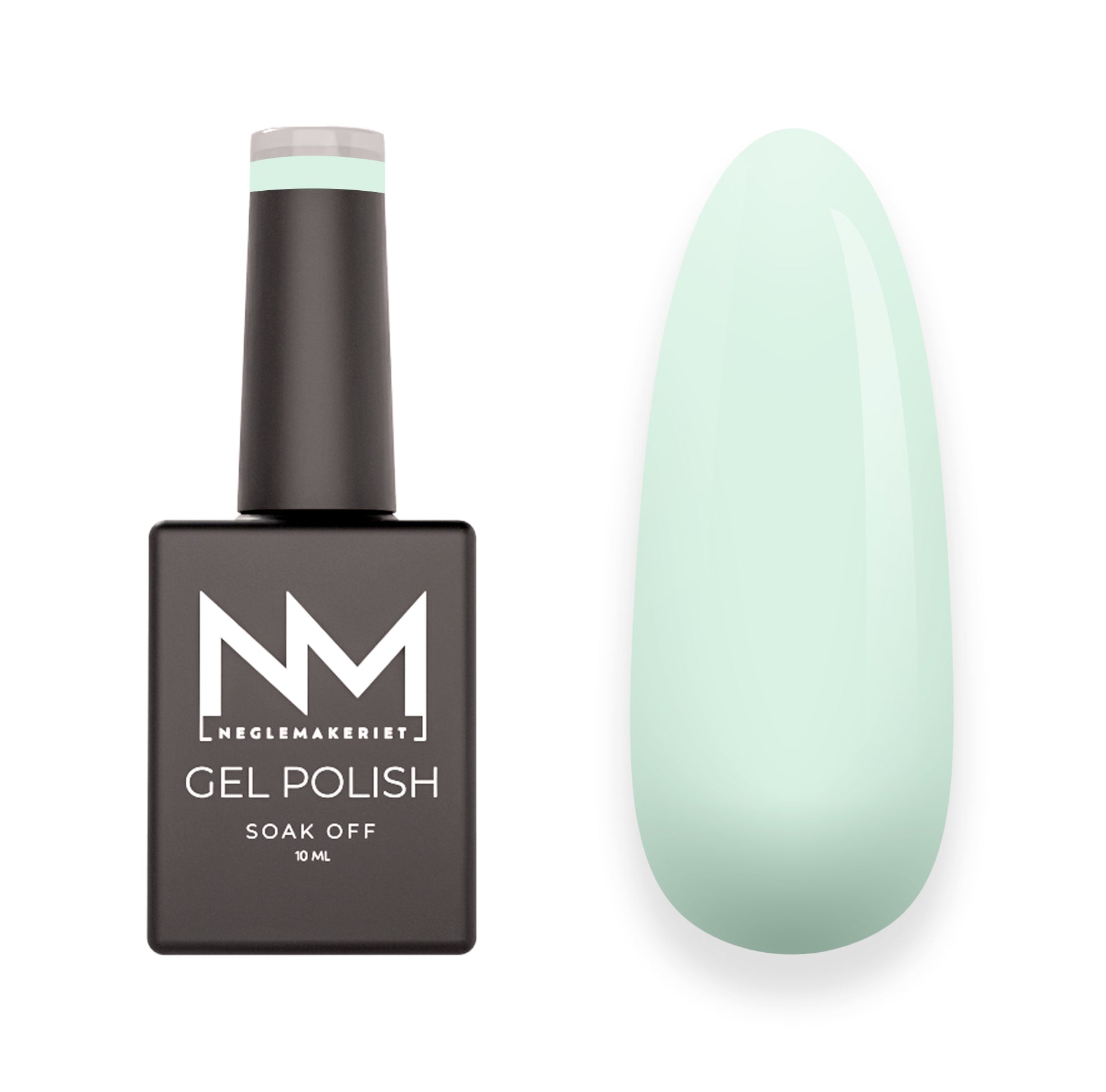 Neglemakeriet Gel Polish #241 PASTEL MINT pastell gelelakk gellack gelack gelakk