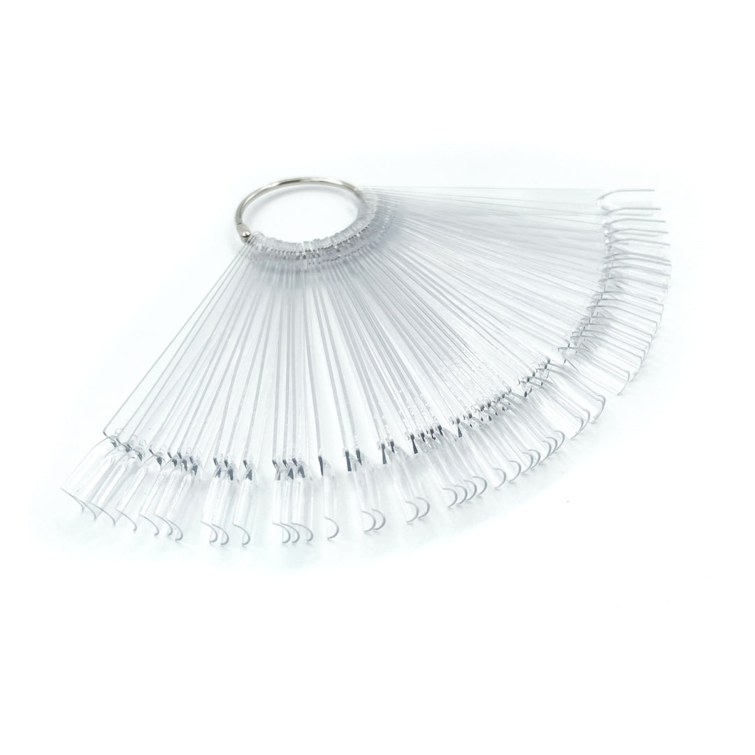 Nail Art Color Chart - Clear - 50 designpinner