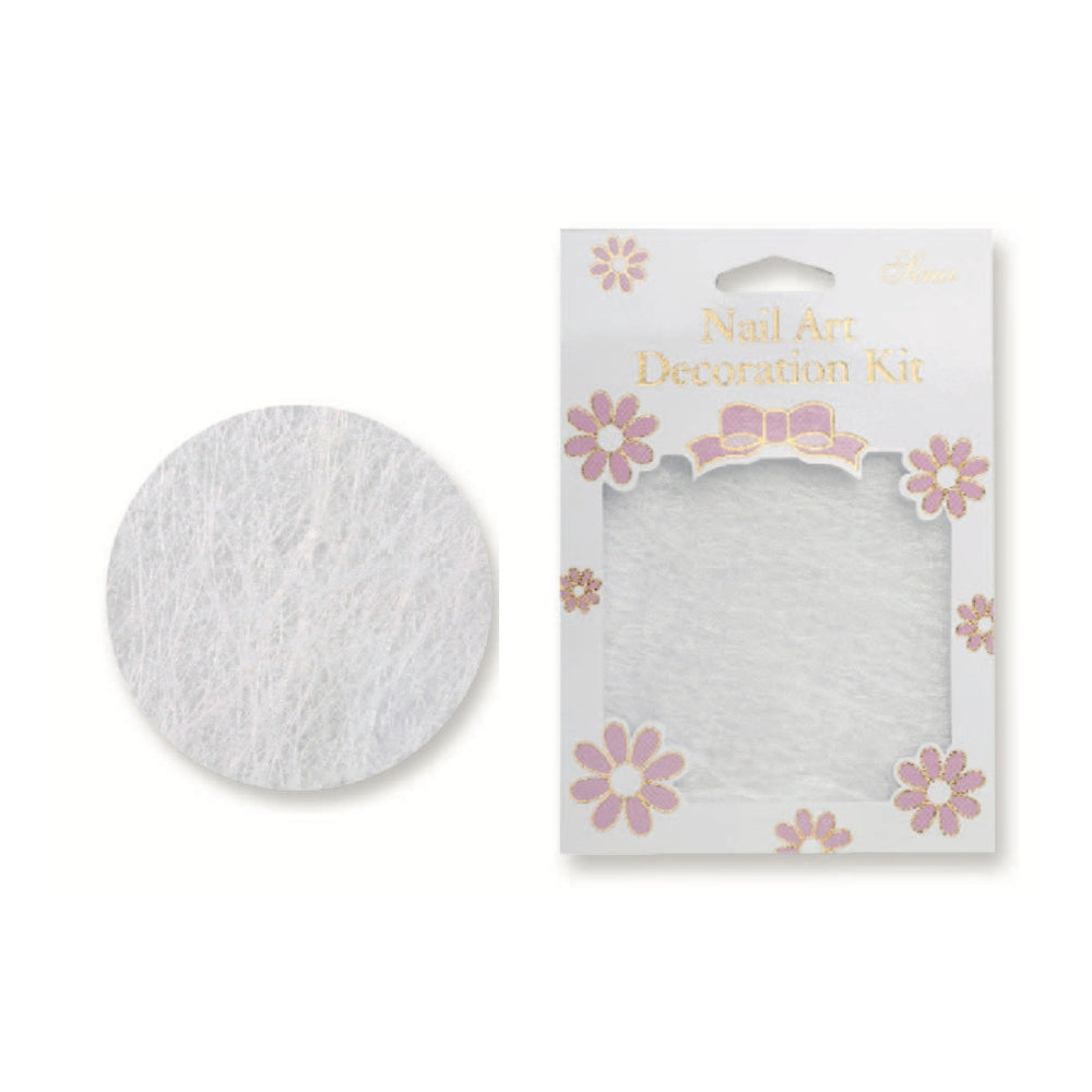 Nail Art Line Net - White - 
