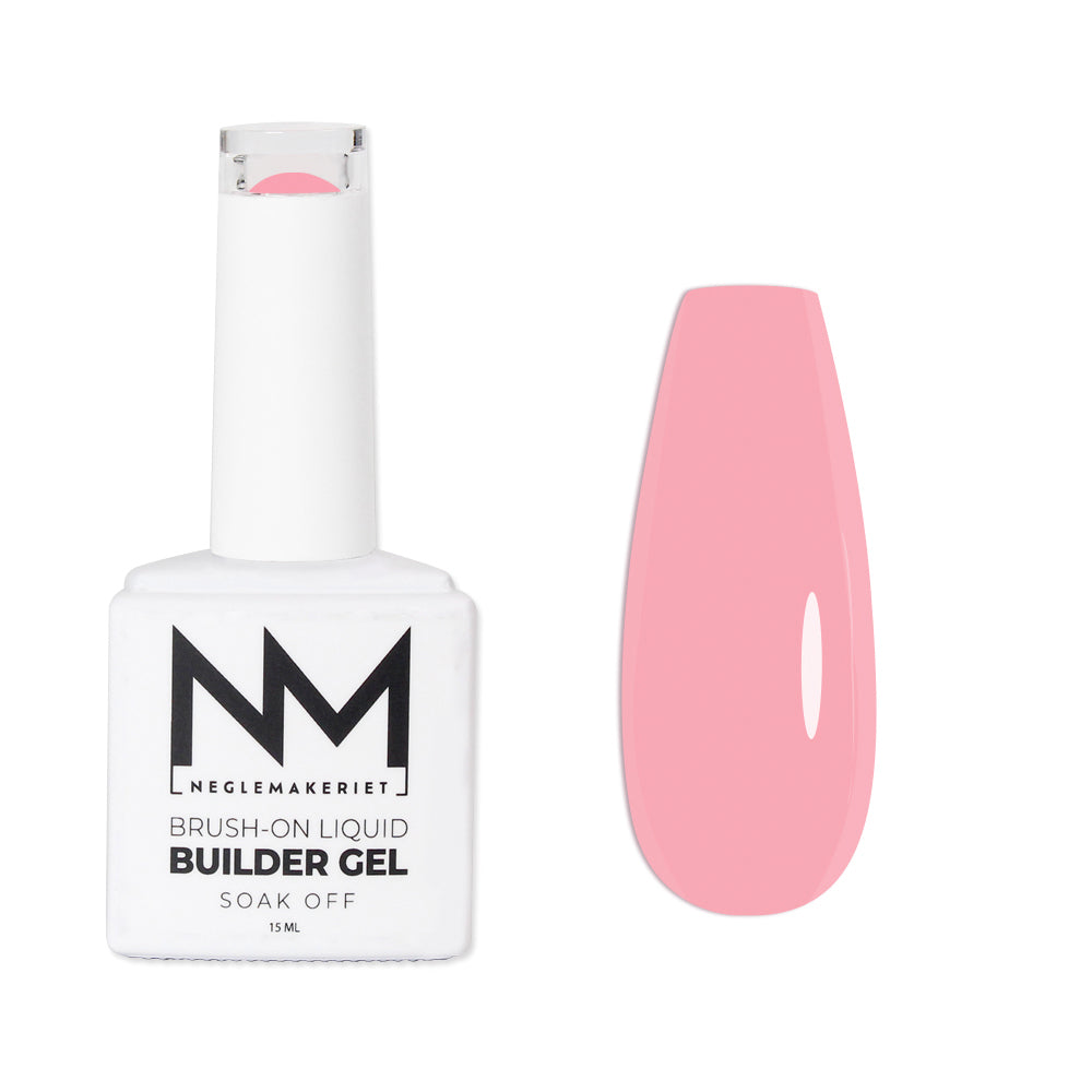 BIAB Brush-on Liquid Builder Gel Neglemakeriet farge 01