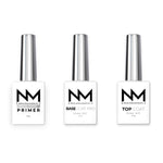 Neglemakeriet Classic Primer, Base Coat Pro & Top Coat
