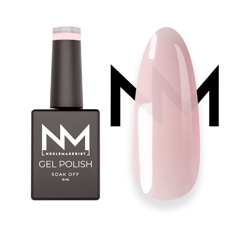 Neglemakeriet Gelelakk / Neglelakk - #262 Sweetest Pink Sheer - nydelig lys rosa og feminin farge - lett og transparent dekning med ett strøk - kan bygges opp i flere lag for mer dekning. Ren og myk, kler mange hudfarger.