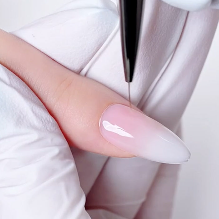 Neglemakeriet Milky Top Coat - No Wipe Gel - 10 ML