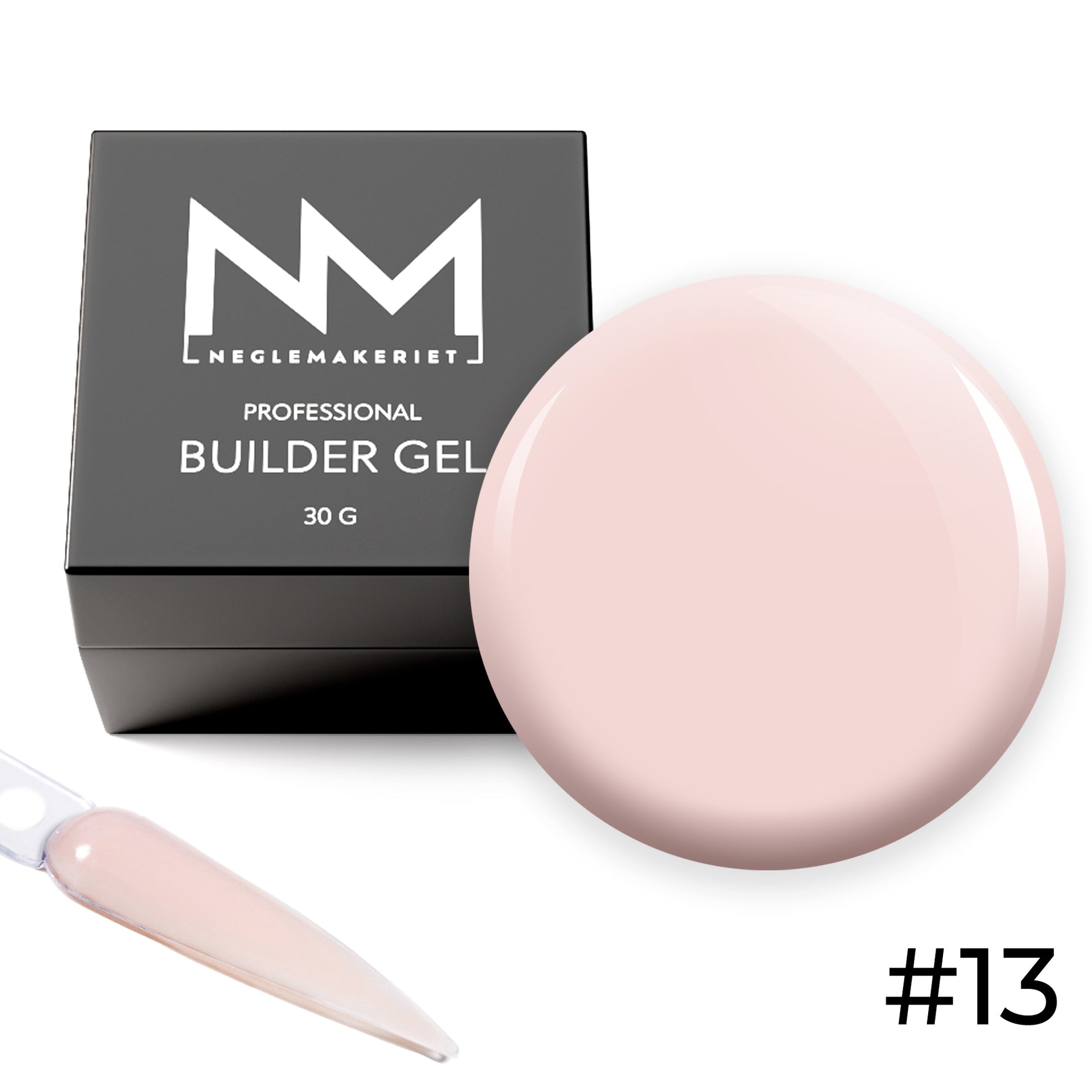 9 STK. BESTSELGERE - Neglemakeriet Professional Builder Gel
