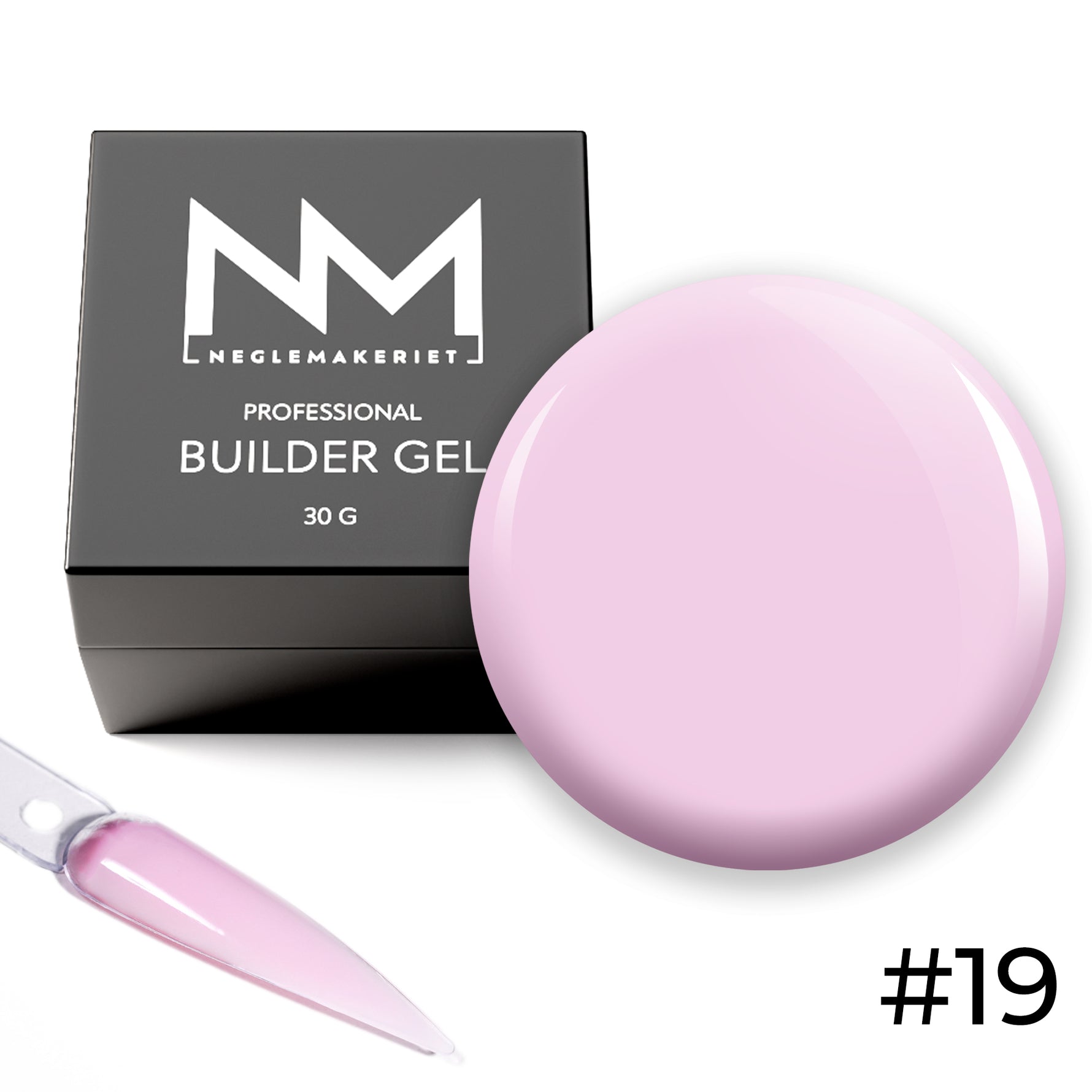 9 STK. BESTSELGERE - Neglemakeriet Professional Builder Gel