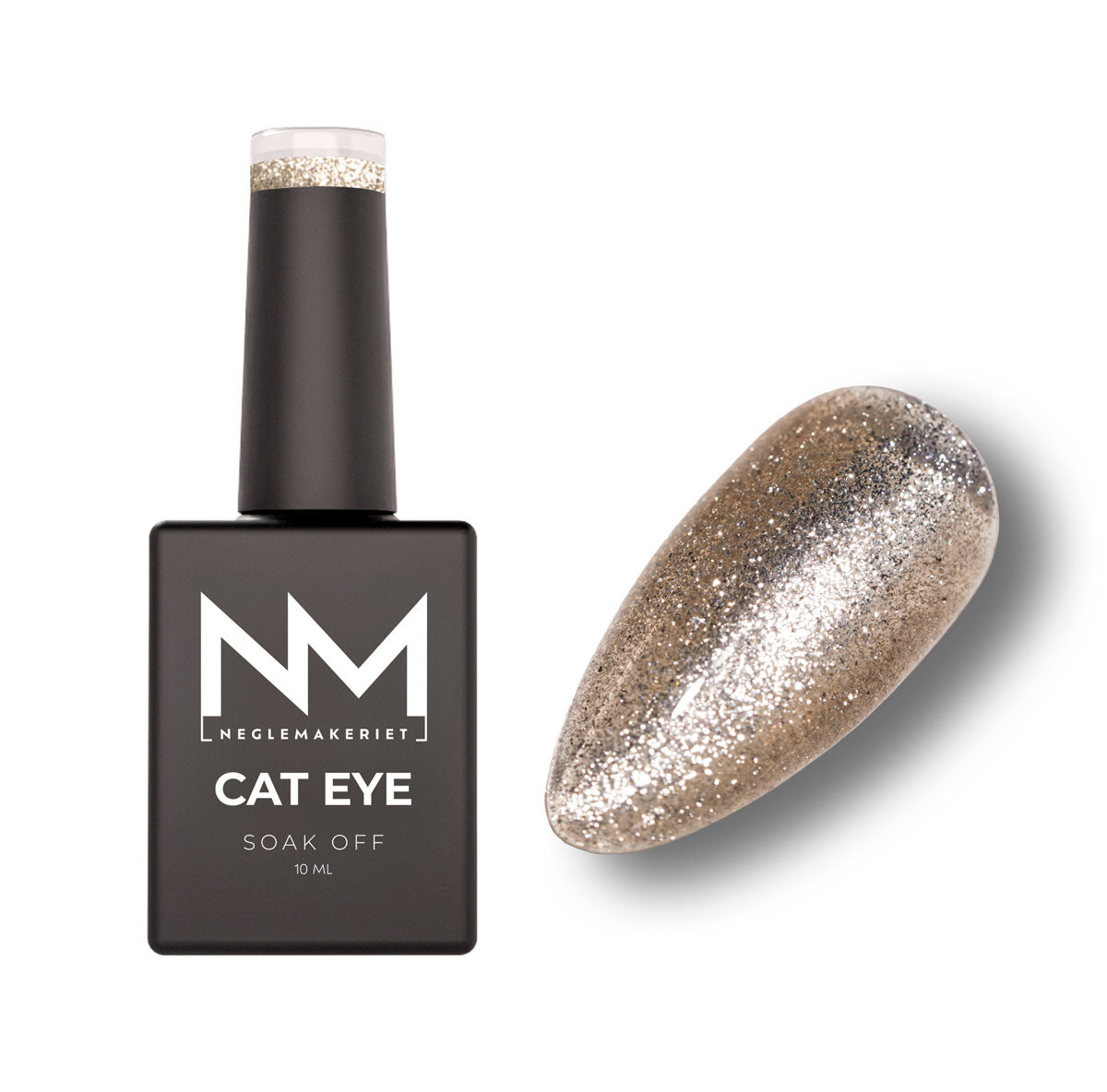 Neglemakeriet Cat Eye Gel Polish - PLATINUM 