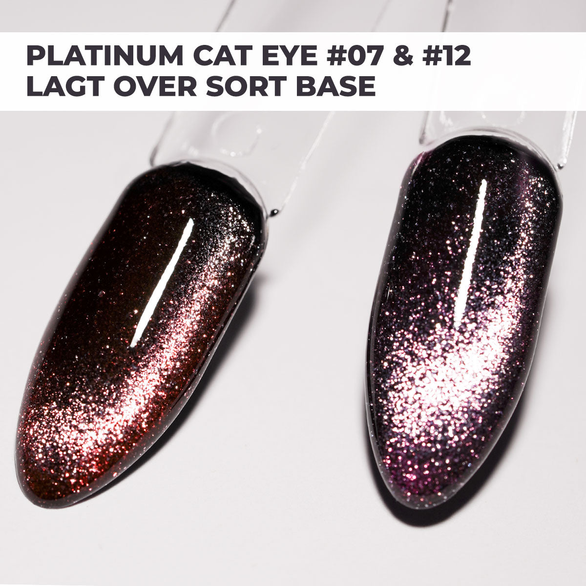 Neglemakeriet Cat Eye Gel Polish - PLATINUM 