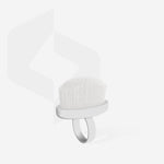 STALEKS Manicure Brush EXPERT 03 For Dust Removal Mini (10 stk) neglebørste med ring