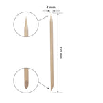 STALEKS Orange Stick EXPERT Wooden 110 mm (100 stk)