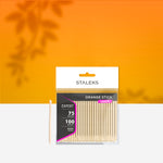 STALEKS Orange Stick EXPERT Wooden 75 mm (100 stk)
