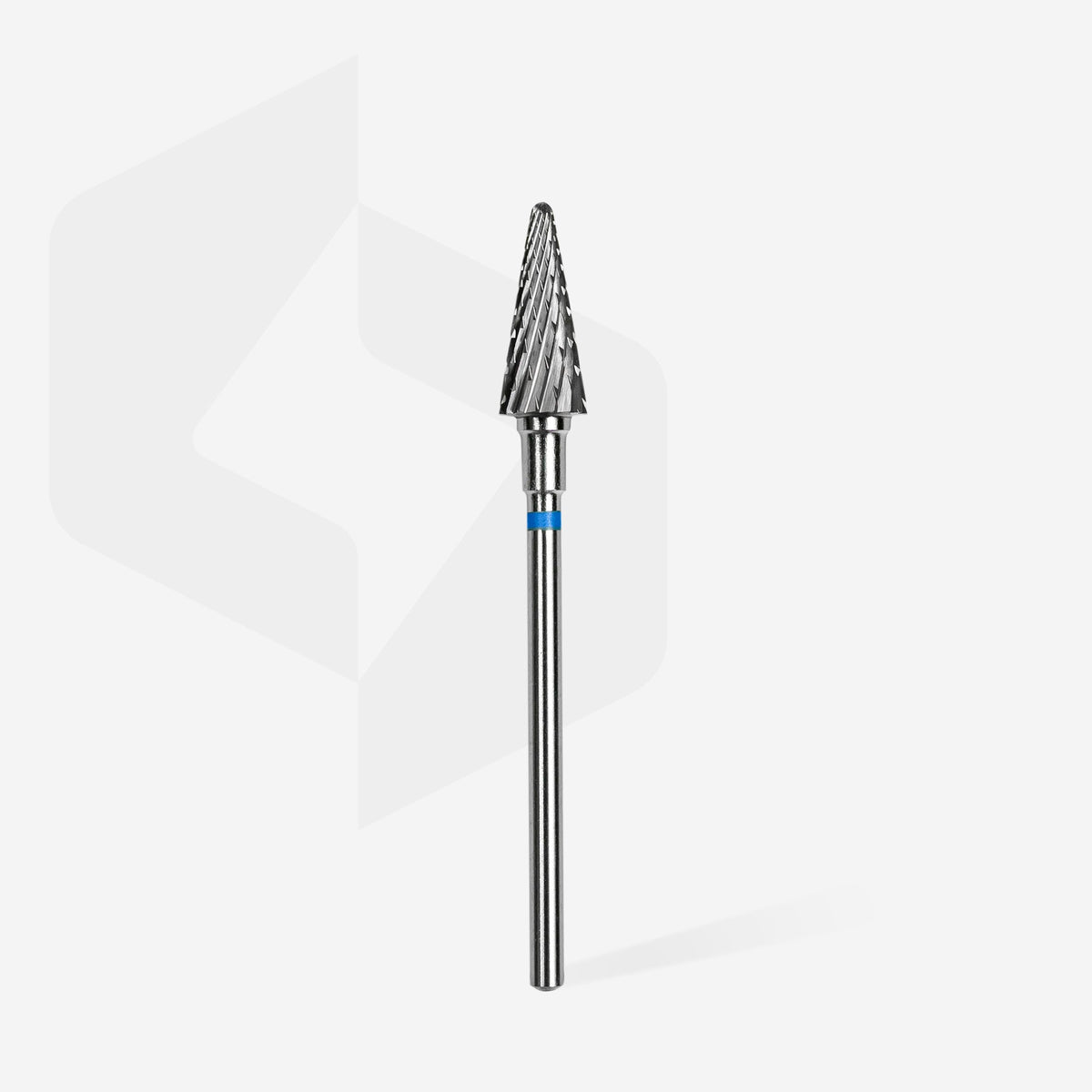 STALEKS Carbide Nail Drill Bit Cone Blue EXPERT Head Diameter 6 mm / Working Part 14 mm