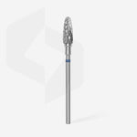 STALEKS Carbide Nail Drill Bit Corn Blue EXPERT Head Diameter 5 mm / Working Part 13 mm