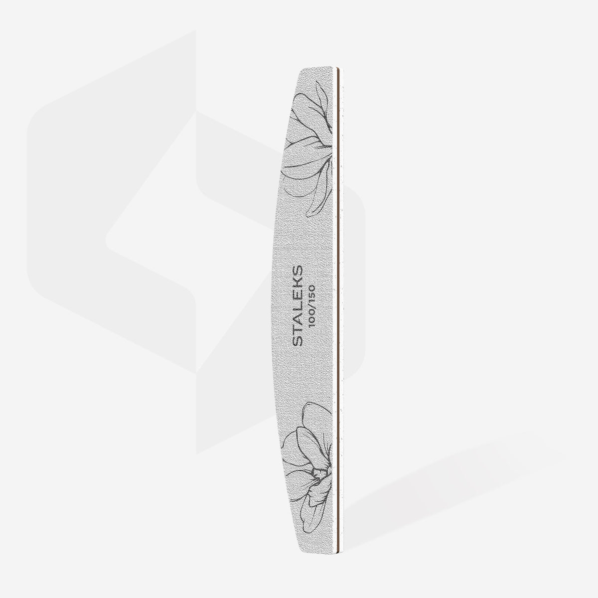 STALEKS Crescent Mineral Nail File EXPERT 40 100/150 grit