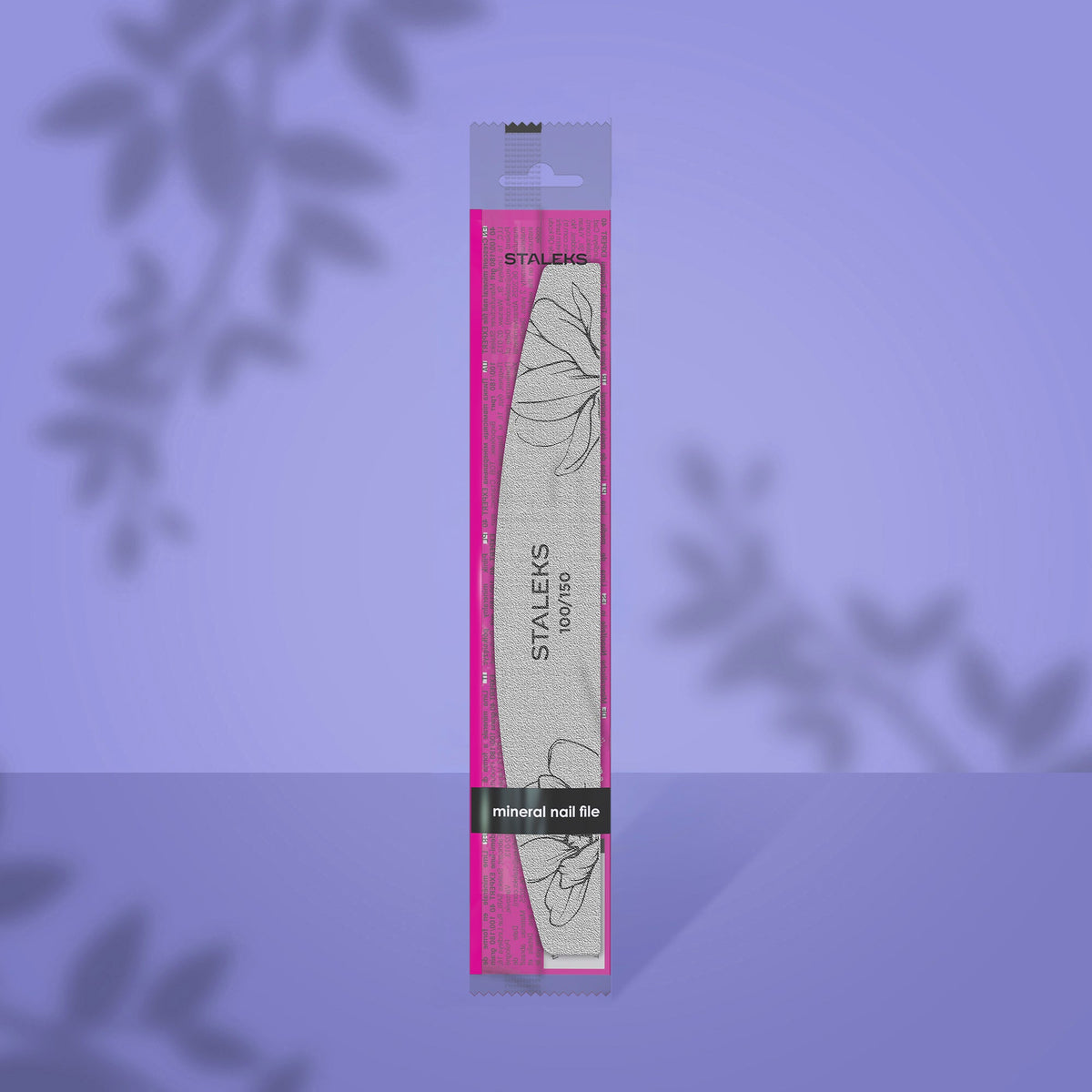 STALEKS Crescent Mineral Nail File EXPERT 40 100/150 grit