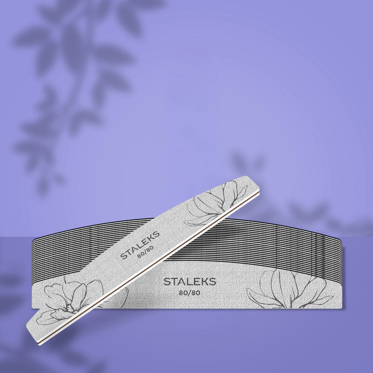 STALEKS Crescent Mineral Nail File EXPERT 40 80/80 grit (25 STK)
