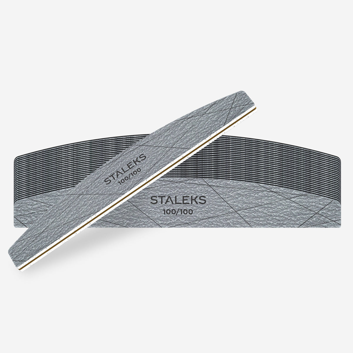 STALEKS Crescent Mineral Nail File SMART 40 100/100 grit (25 STK)