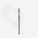 STALEKS Diamond Nail Drill Bit Cylinder Blue EXPERT Head Diameter 2,5 mm / Working Part 6 mm