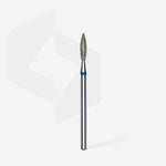 STALEKS Diamond Nail Drill Bit Flame Blue EXPERT Head Diameter 2,3 mm / Working Part 10 mm
