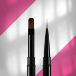 STALEKS Double-Ended Brush EXPERT: Liner 10 mm / Gel Brush 11 mm