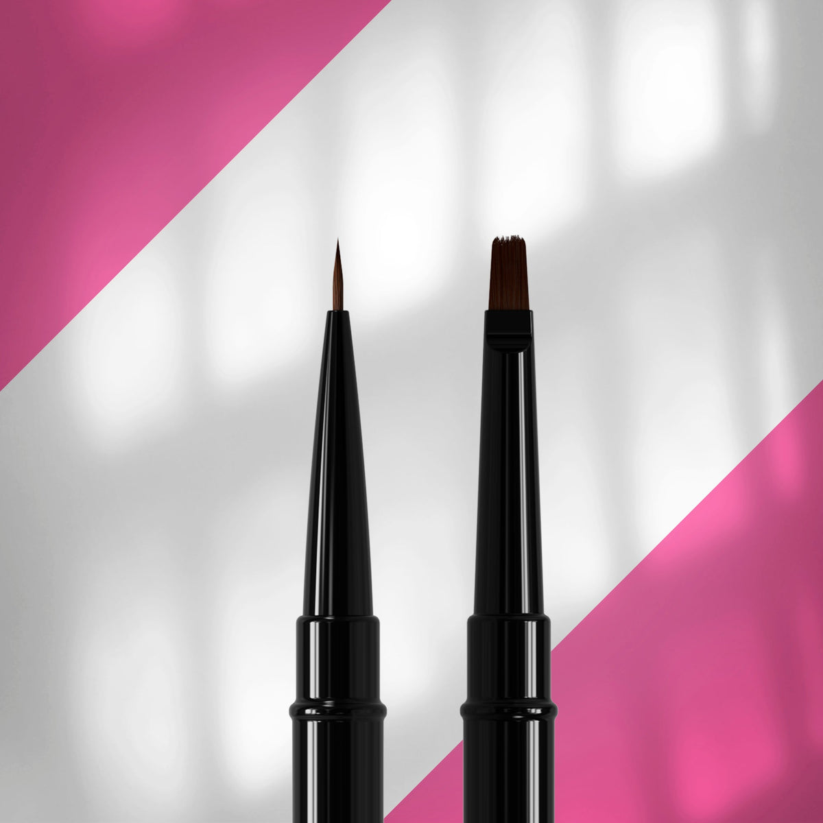 STALEKS Double-Ended Brush EXPERT: Liner 7 mm / Gel Brush 7 mm