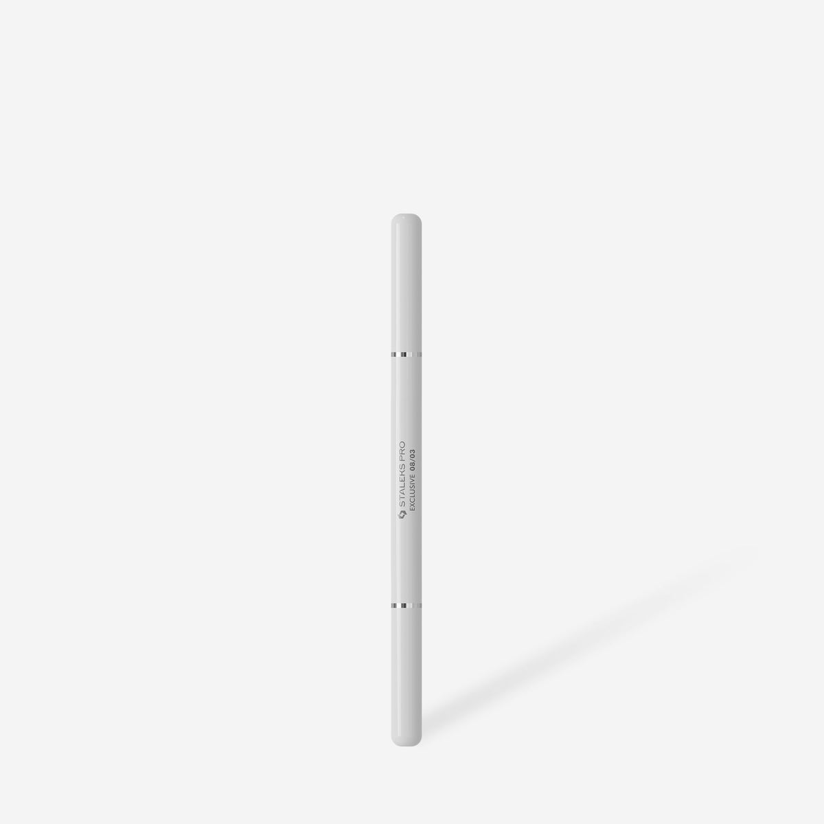 STALEKS Double-Ended Brush Exclusive For Gel: Liner 10 mm / Gel Brush 10 mm