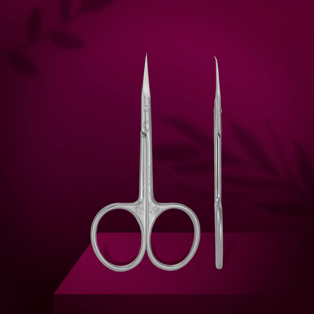 STALEKS Professional Cuticle Scissors With Hook EXCLUSIVE 23 TYPE 2 Magnolia
