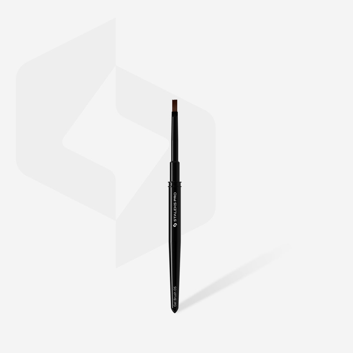 STALEKS Straight Brush For Gel EXPERT Width 5 mm / Length 8,5 mm 