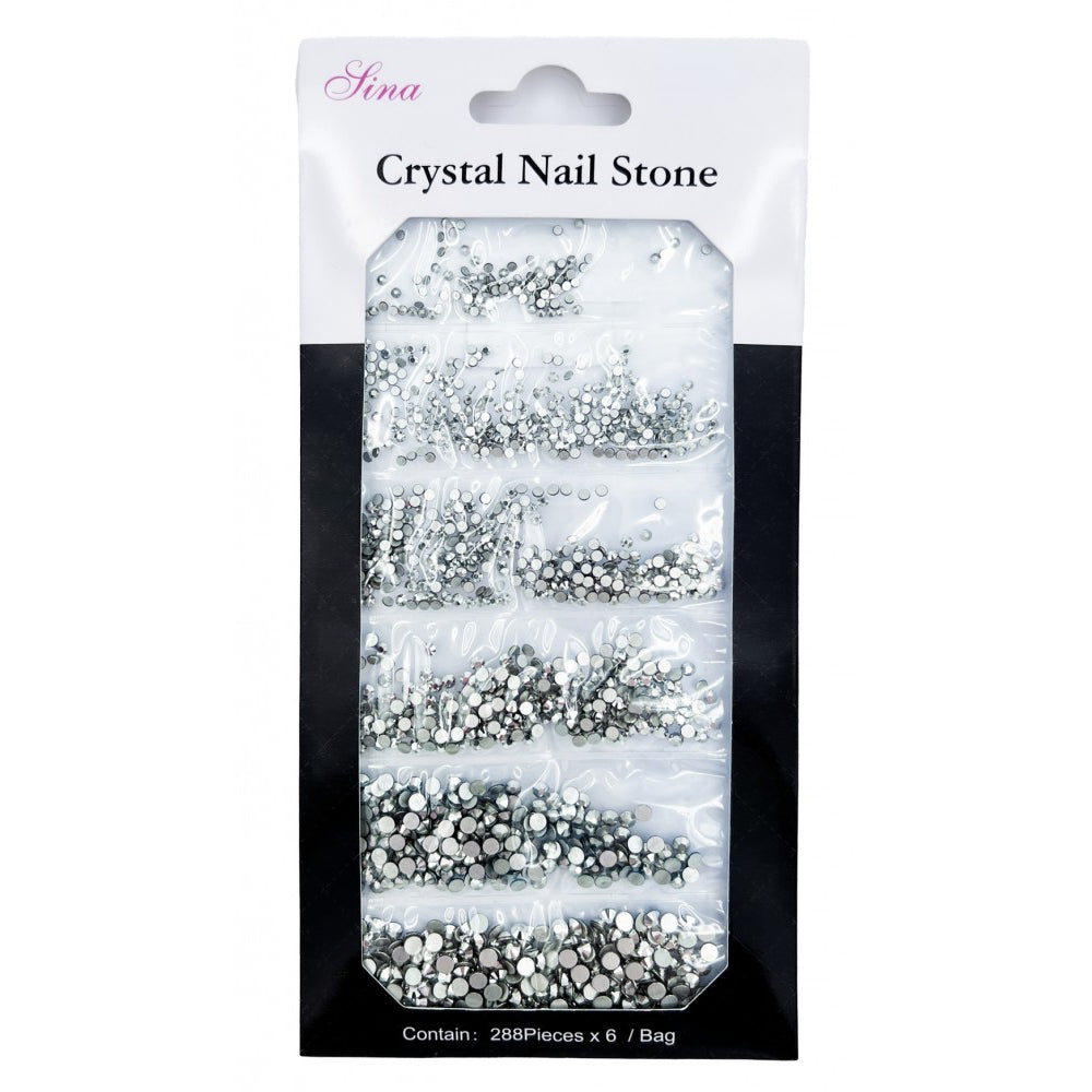 Six Mix Acrylic Rhinestone 
