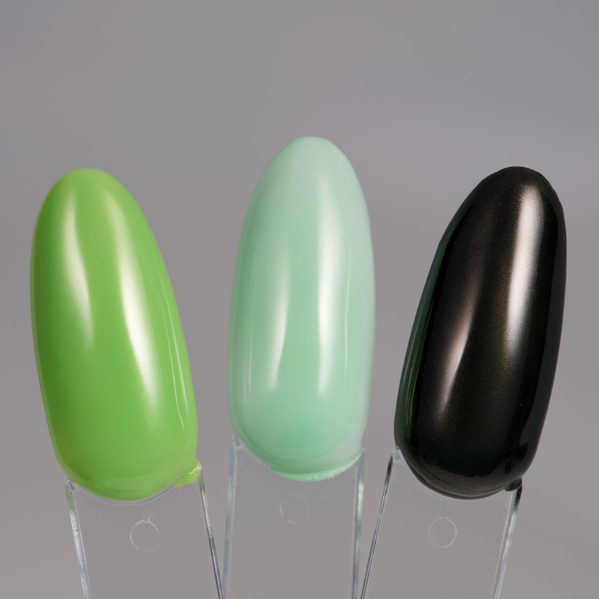 Neglemakeriet Crystal Glaze - Color Powder - 007 - 1G glazed donut grønn chrome negler metallic
