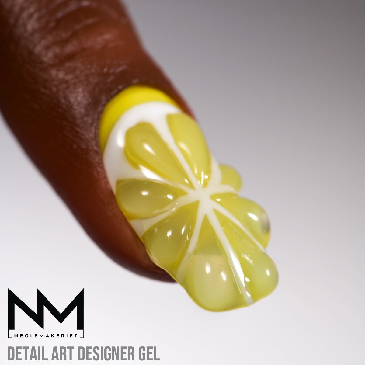 Detail Art Designer Gel -  Sticky Slow Flow - Clear - 30 G dekorgele 3D gele