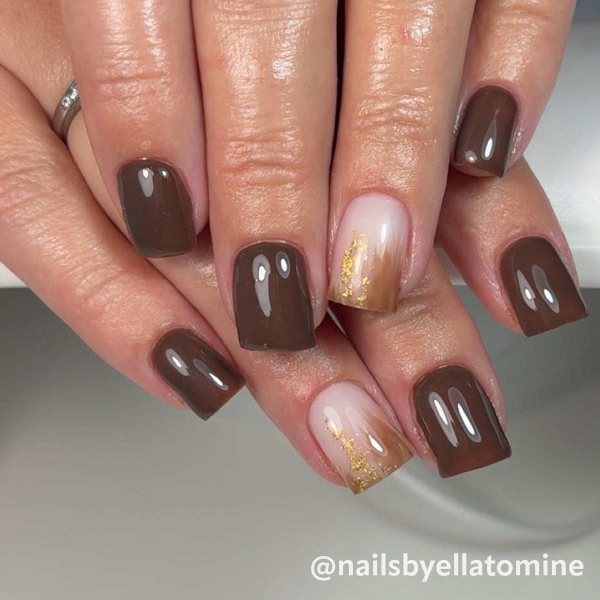 Professional Builder Gel 46 med Gel Polish 204 fra neglemakeriet