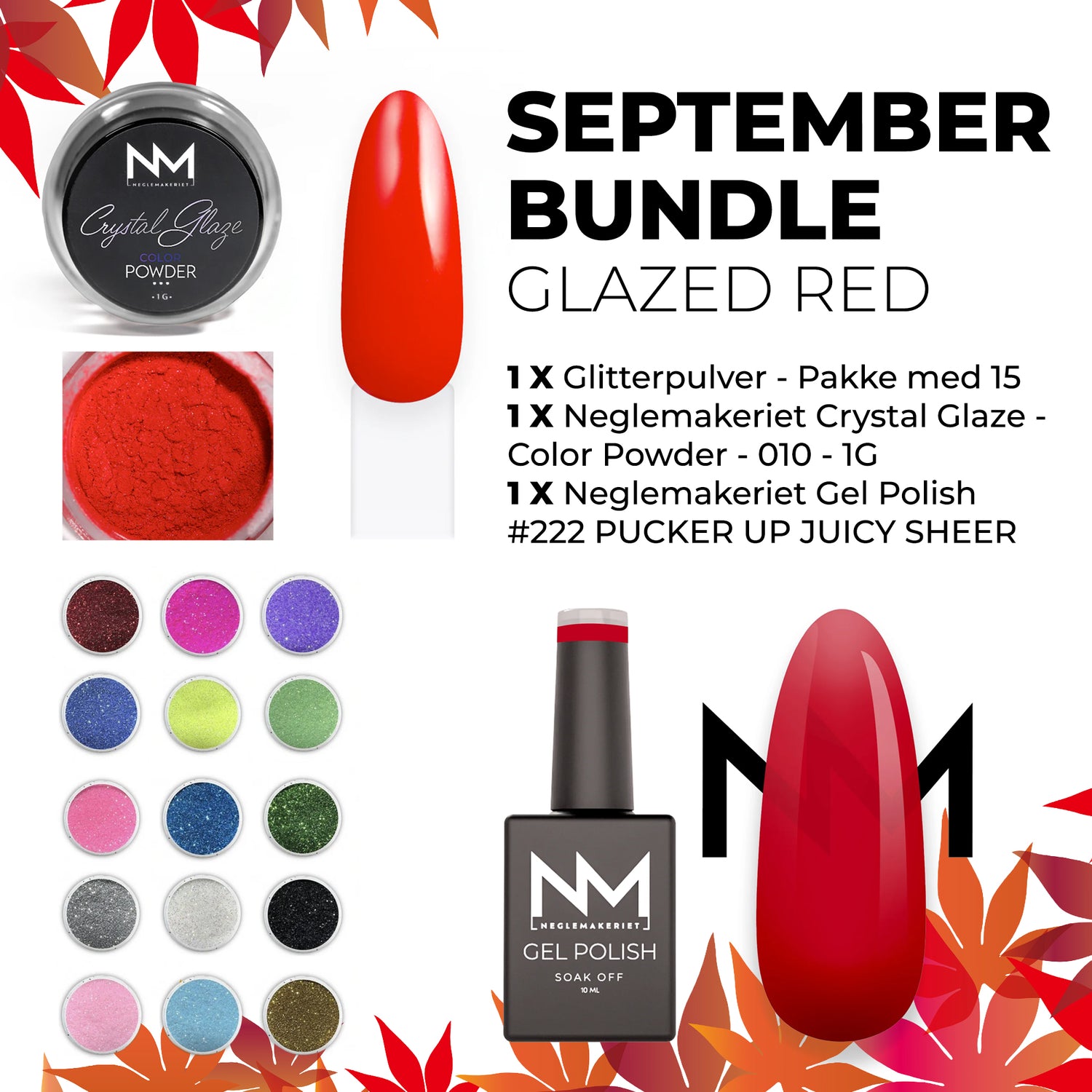 September Bundle - Glazed Red - Limited Edition!