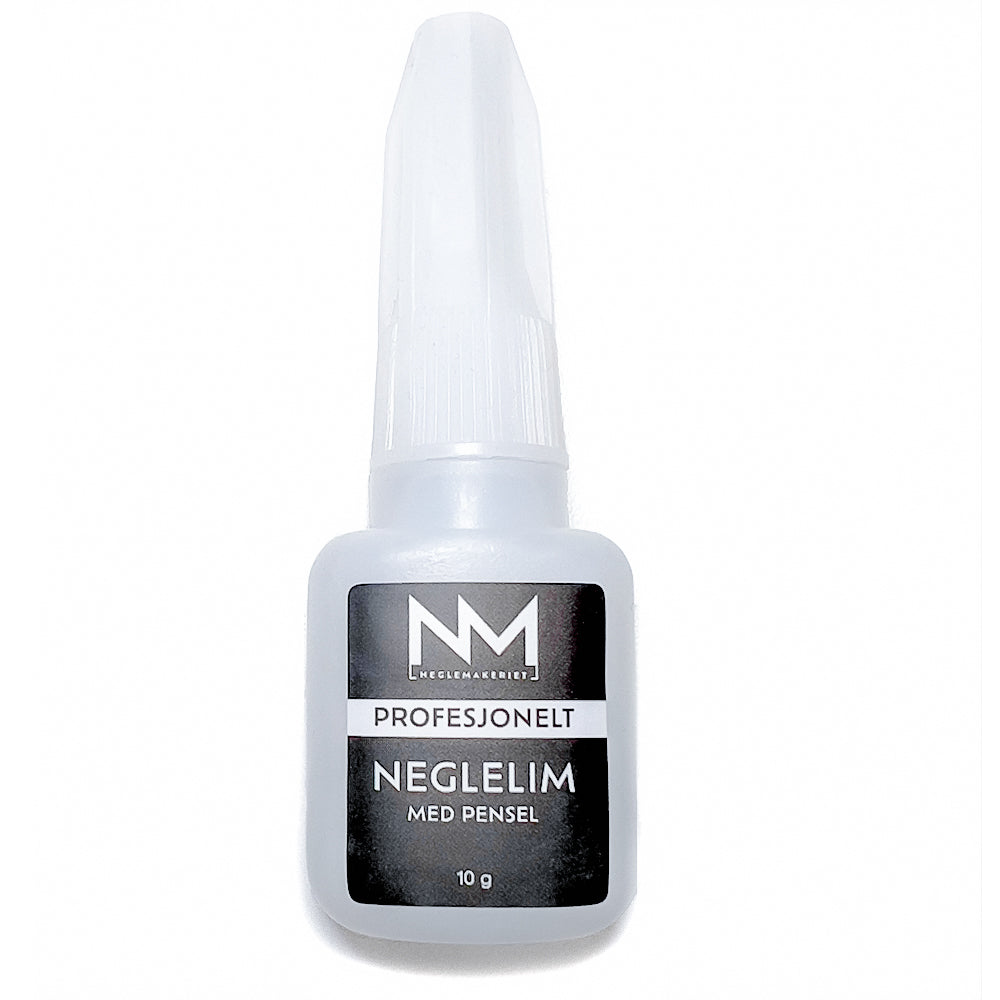 Neglemakeriet Profesjonelt Neglelim med pensel - 10 gram