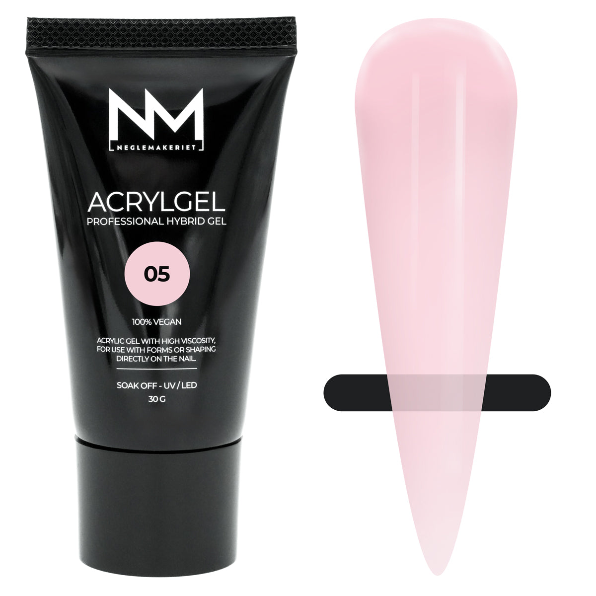 Neglemakeriet Acrylgel - Professional Hybrid Gel / Polygel - 