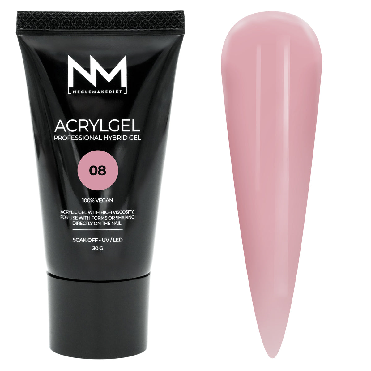 Neglemakeriet Acrylgel - Professional Hybrid Gel / Polygel - 