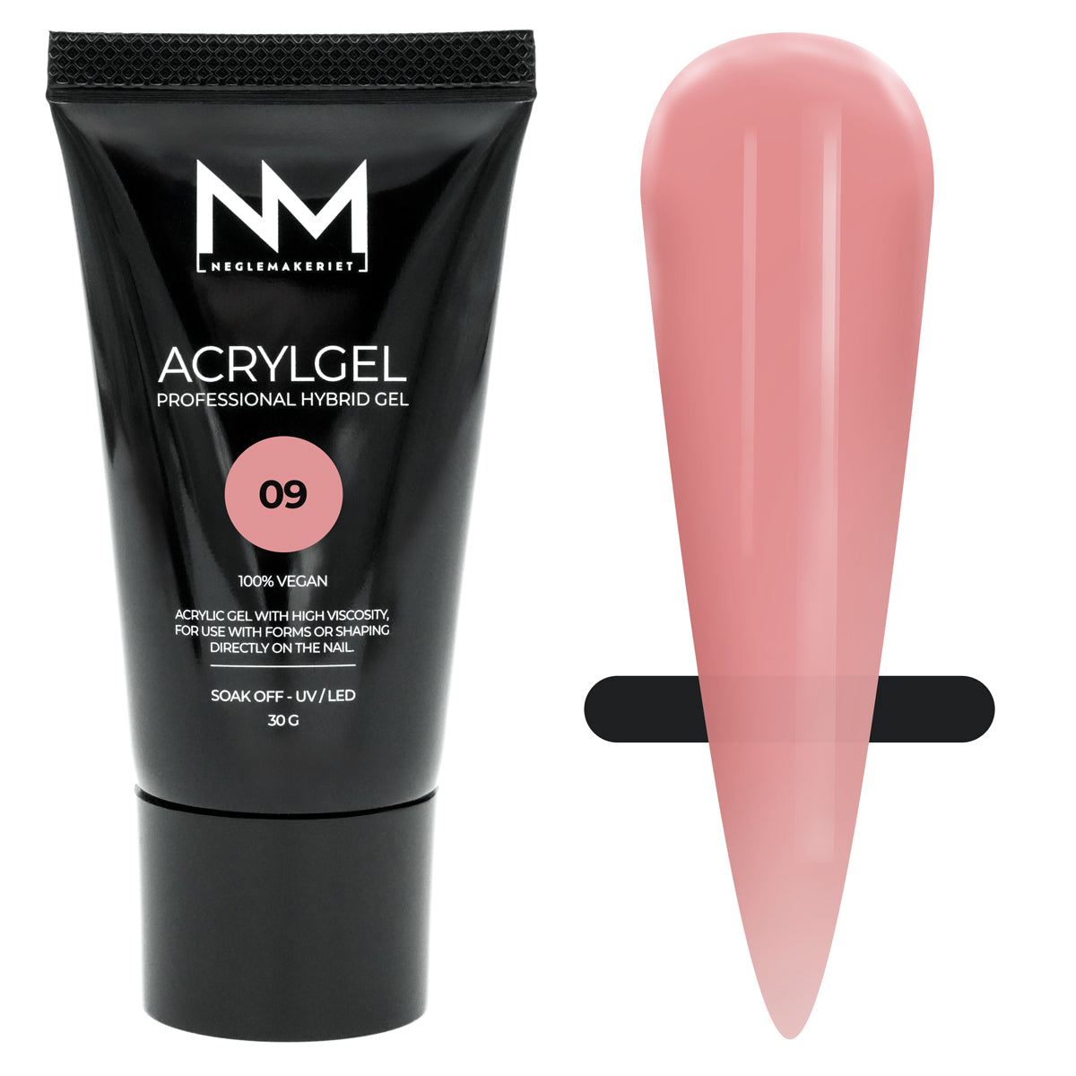 Neglemakeriet Acrylgel - Professional Hybrid Gel / Polygel - 