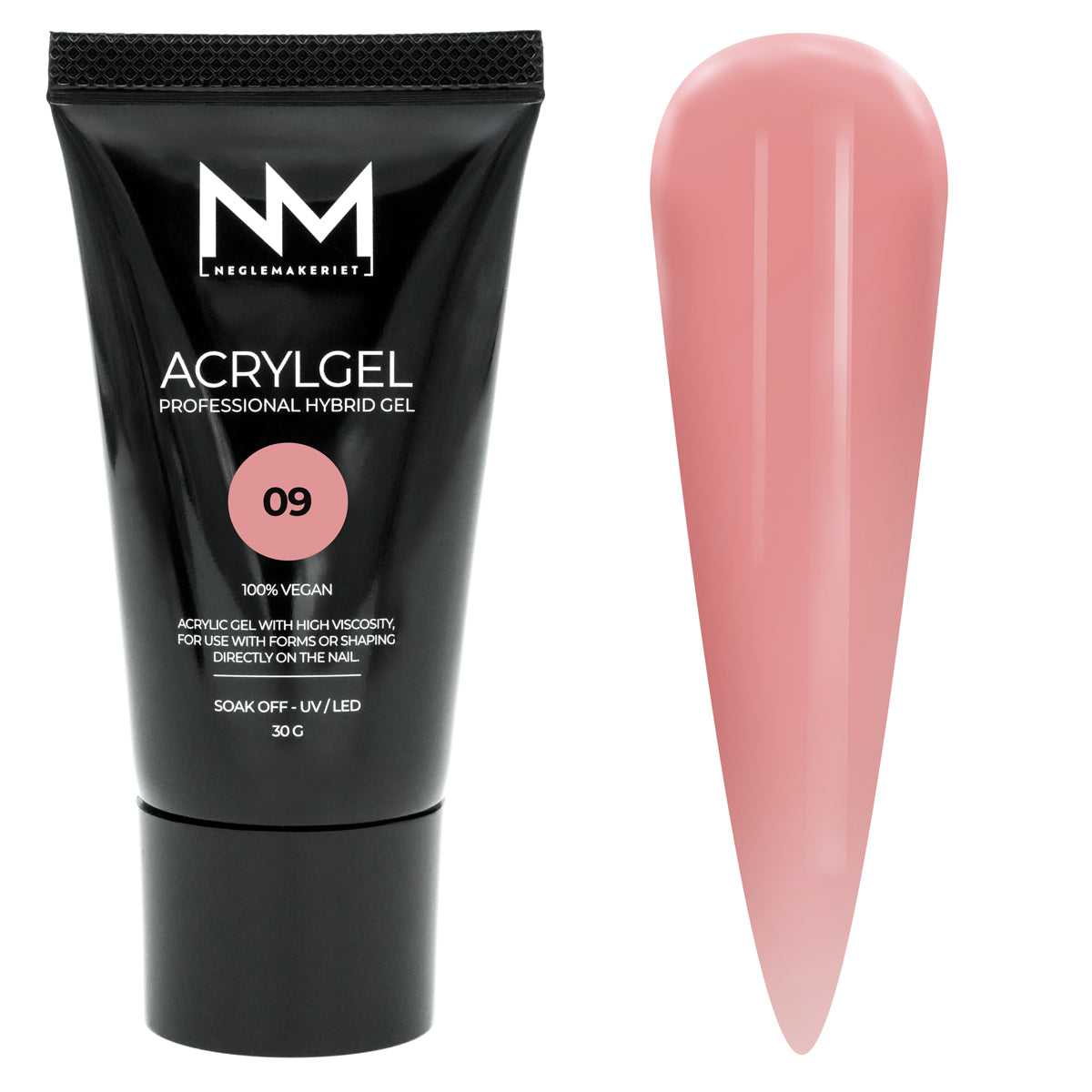 Neglemakeriet Acrylgel - Professional Hybrid Gel / Polygel - 