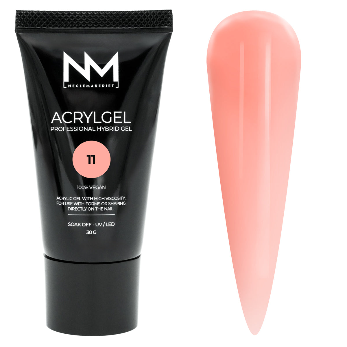 Neglemakeriet Acrylgel - Professional Hybrid Gel / Polygel - 
