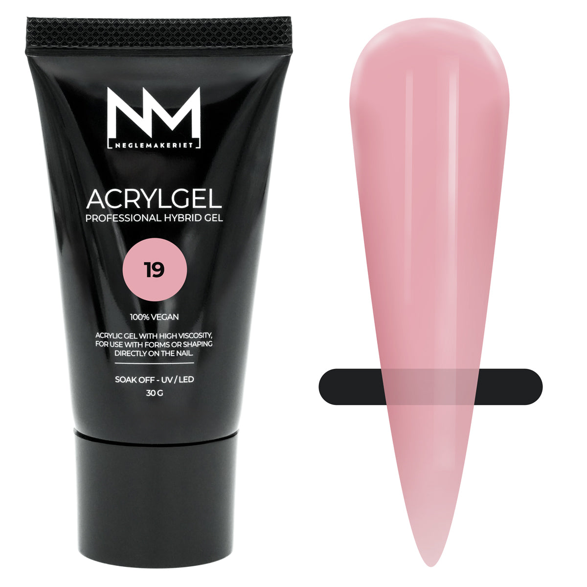 Neglemakeriet Acrylgel - Professional Hybrid Gel / Polygel - 
