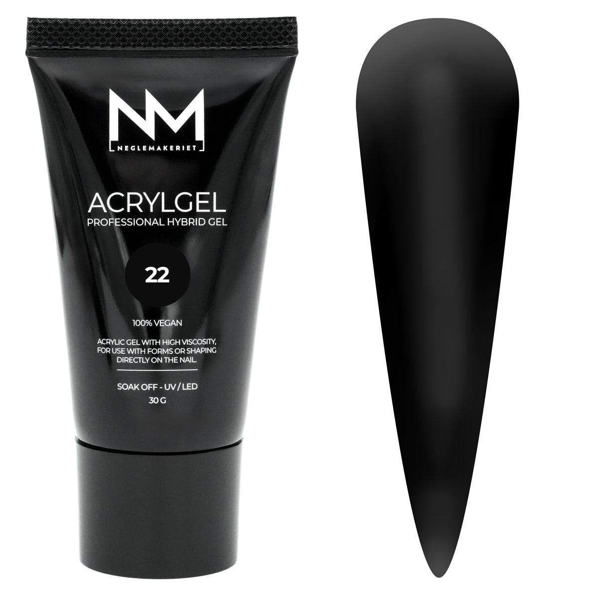 Neglemakeriet Acrylgel - Professional Hybrid Gel / Polygel - 