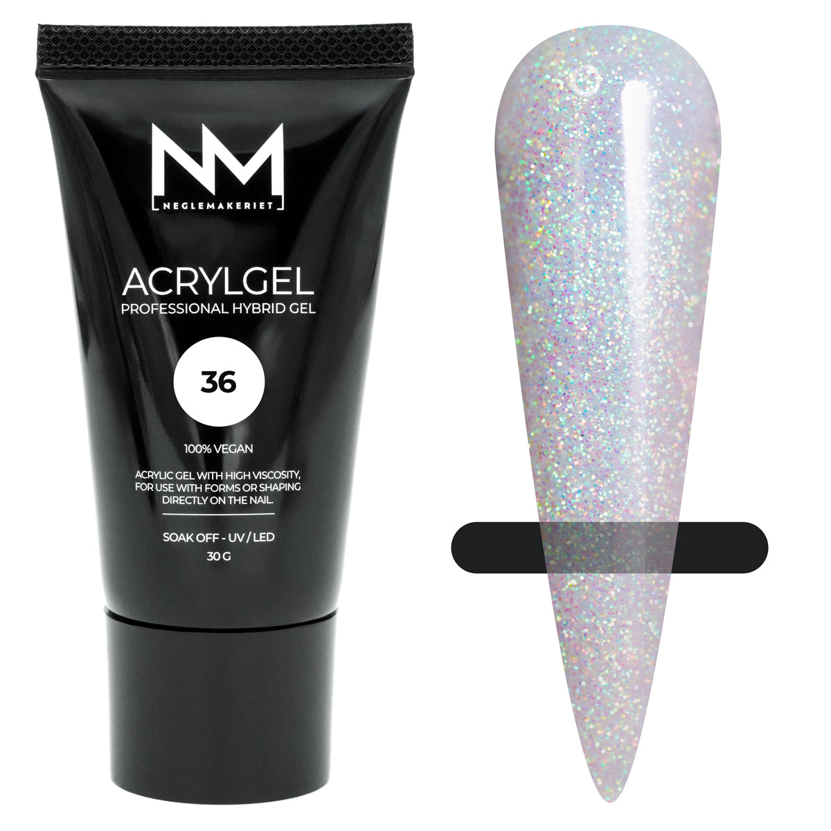 Neglemakeriet Acrylgel - Professional Hybrid Gel / Polygel - 