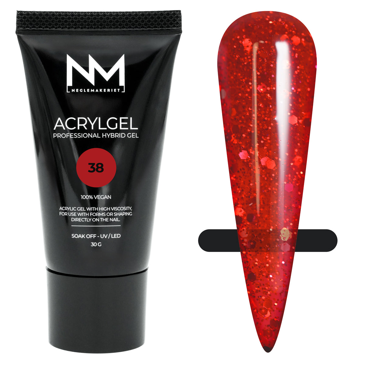 Neglemakeriet Acrylgel - Professional Hybrid Gel / Polygel - 