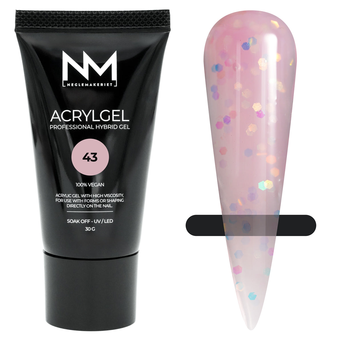 Neglemakeriet Acrylgel - Professional Hybrid Gel / Polygel - 