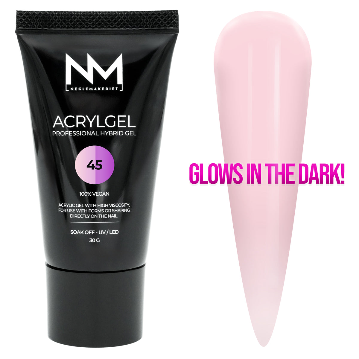 Neglemakeriet Acrylgel - Professional Hybrid Gel / Polygel - 