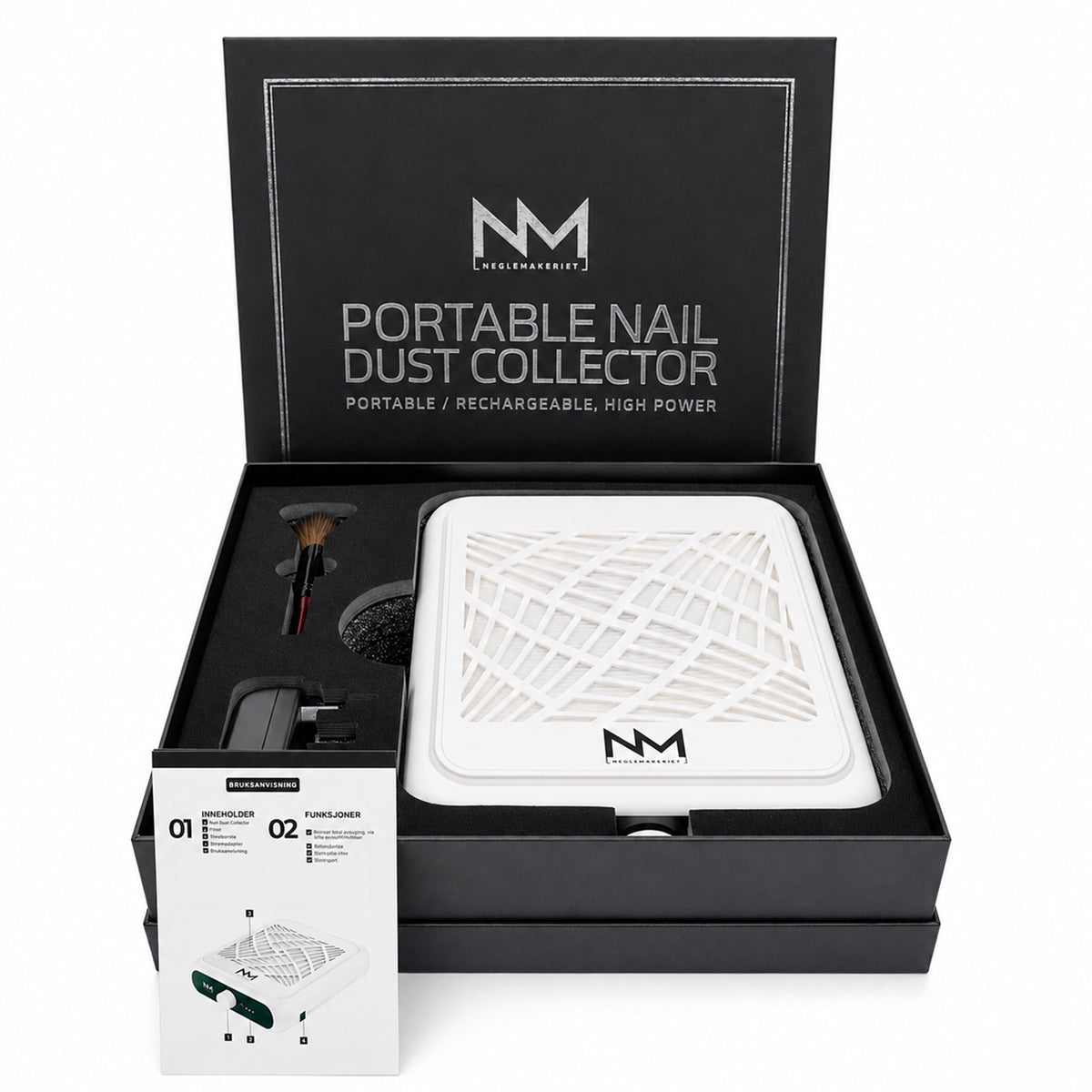 Neglemakeriet Portable Nail Dust Collector